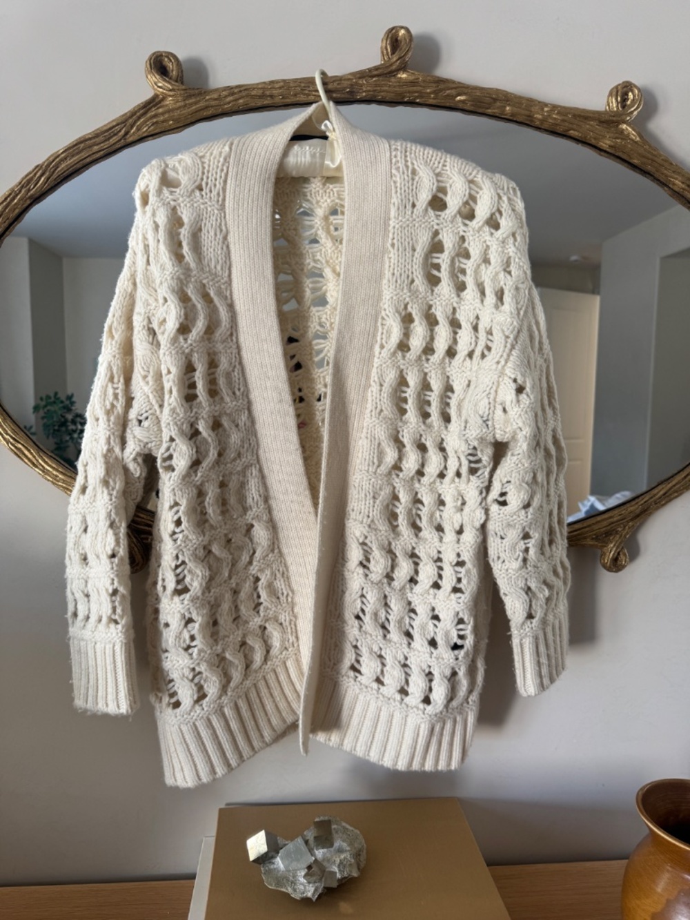 Alpha Studio Wool and Cashmere Cardigan 40